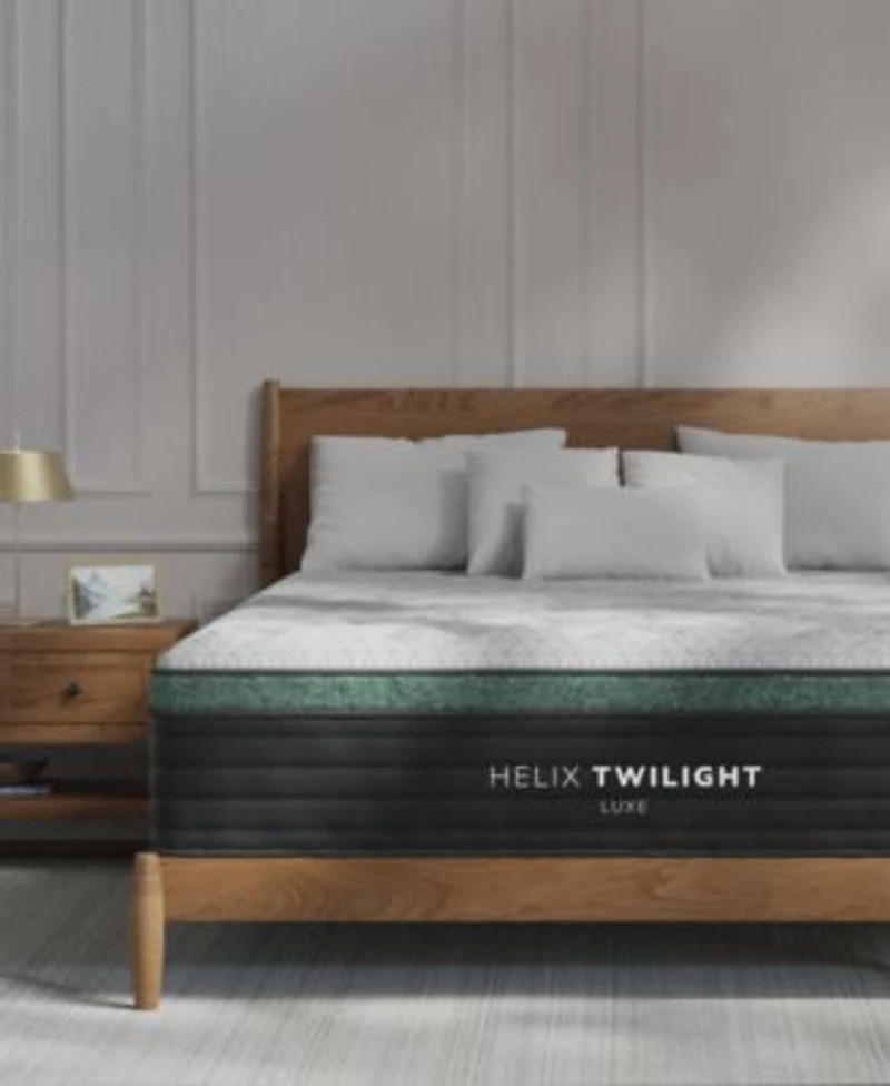 Brooklyn Bedding Helix Twilight Luxe 13.5 Firm Euro Pillow Top Mattress In A Box Collection