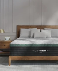 Brooklyn Bedding Helix Twilight Luxe 13.5 Firm Euro Pillow Top Mattress In A Box Collection