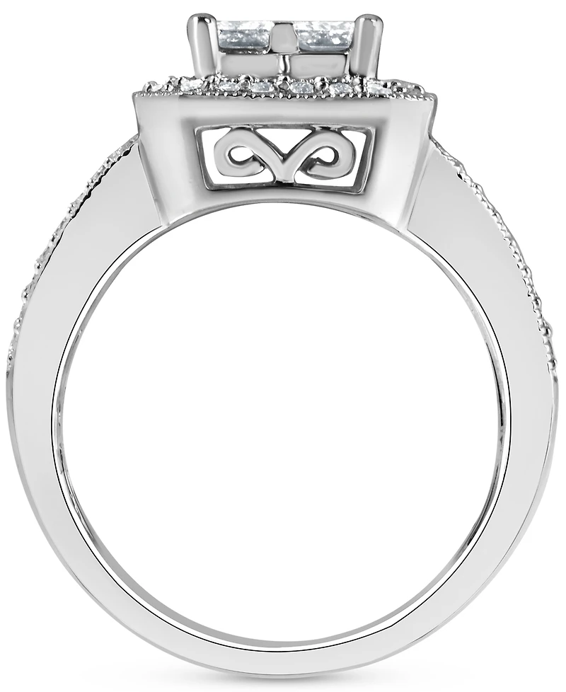Diamond Engagement Ring (1-5/8 ct. t.w.) in 14k White Gold