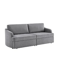 Serta 91.3" Polyester Medford Convertible Sofa