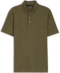 Hugo Boss Beckham x Men's Linen Regular-Fit Polo Shirt