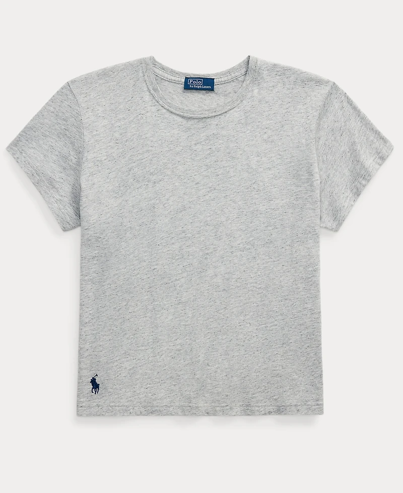 Polo Ralph Lauren Women's Classic Shrunken-Fit Jersey Tee