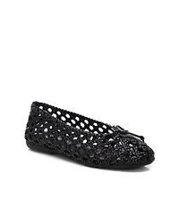 Women's Braided Ballet Flats By Xti