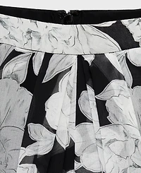 Mango Women's Floral Strapless Dress