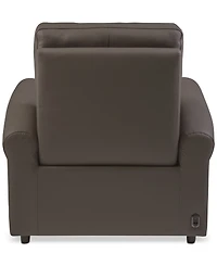Thandler Leather Power Headrest Recliners, Exclusively at Macy's