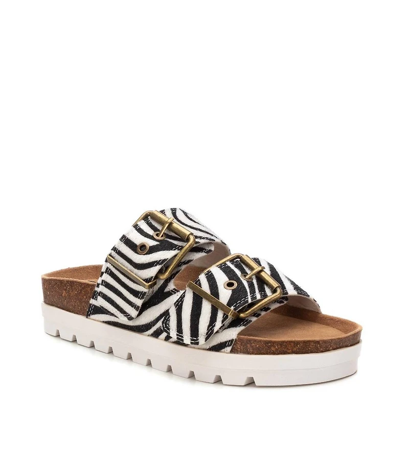 Women's Footbed Sandals Refresh By Xti