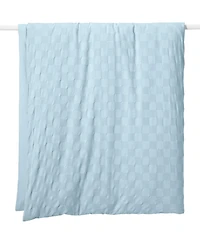 Lands' End Textured Pattern Duvet Bed Cover
