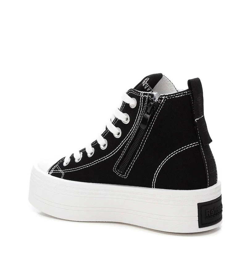 Women's High Top Canvas Sneakers Refresh By Xti