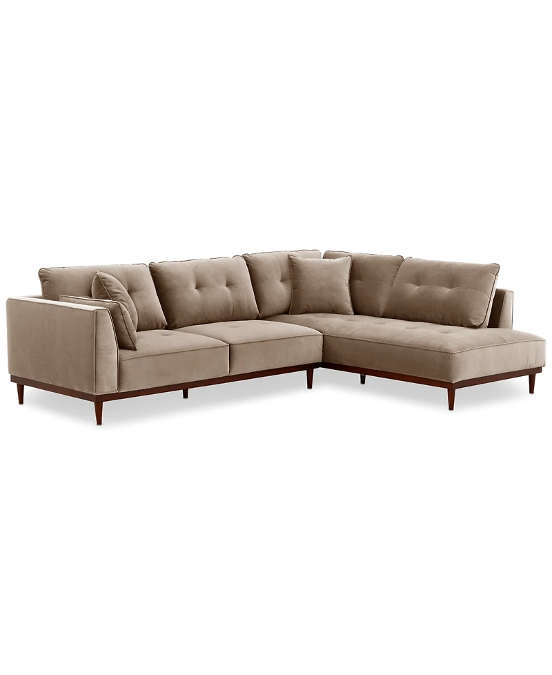 Hazelynn 2-Pc. Fabric Sectional, Exclusively at Macys