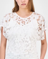 Boss Orange Women's Floral Lace Top