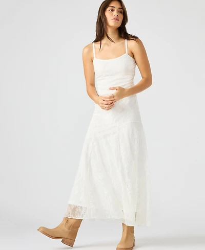 Steve Madden Women's Veera Sleeveless Chantilly Lace Dress