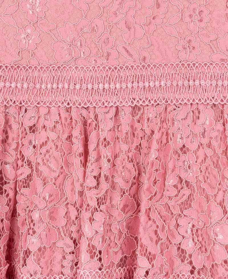 Rare Editions Big Girls Lace Party Dress