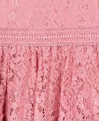 Rare Editions Big Girls Lace Party Dress
