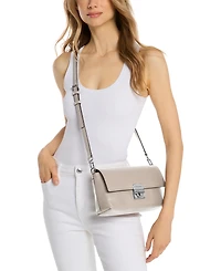 Michael Kors Addie Small Leather Convertible Pouchette Crossbody