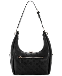 Guess Phoebe Logo Hobo Shoulder Bag