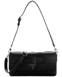 Guess Maylee Woven Flap Shoulder Bag