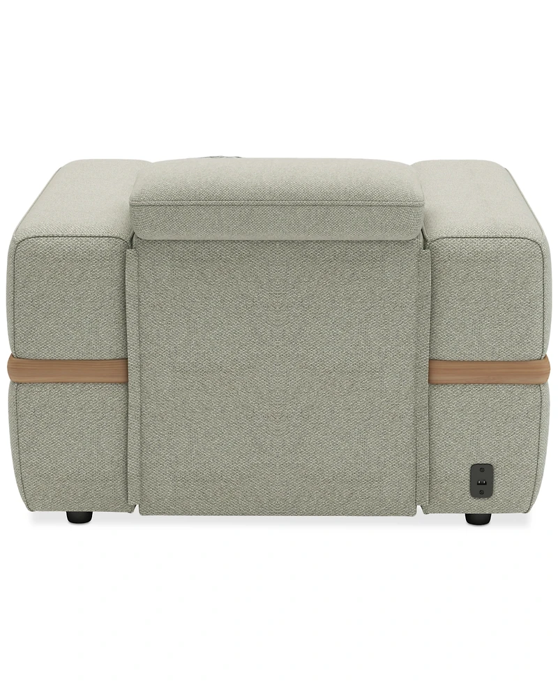 Nierling Fabric Power Motion Recliner with Headrest, Exclusively at Macy's