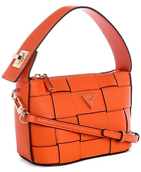 Guess Maylee Mini Woven Hobo Bag