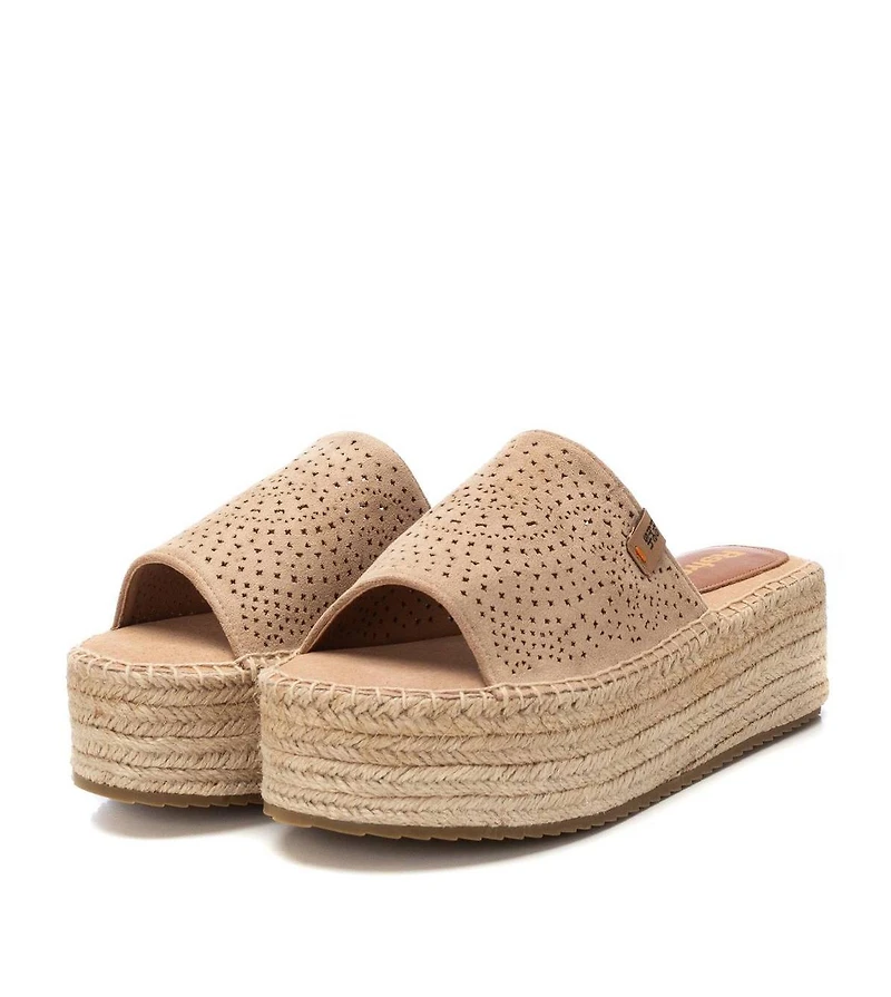Women's Jute Wrapped Platform Sandals Refresh By Xti