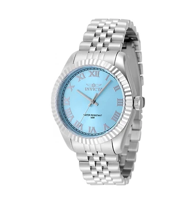 Invicta Women's Specialty Quartz 3 Hand Tiffany Blue Dial Watch