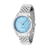 Invicta Women's Specialty Quartz 3 Hand Tiffany Blue Dial Watch