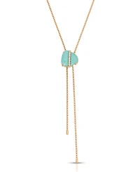 Ettika Turquoise Solstice Bolo Necklace