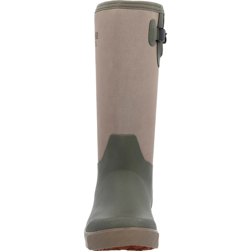 Rocky Men's Dry-Strike Waterproof Brown & Green 16" Deck Boot
