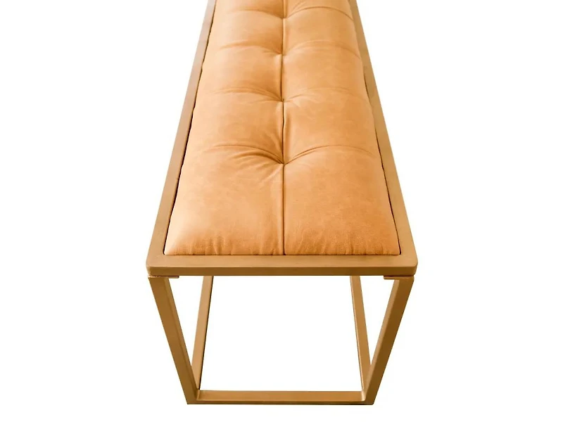Fabric Upholstered Bench for Bedroom Seating or Decorative Accent