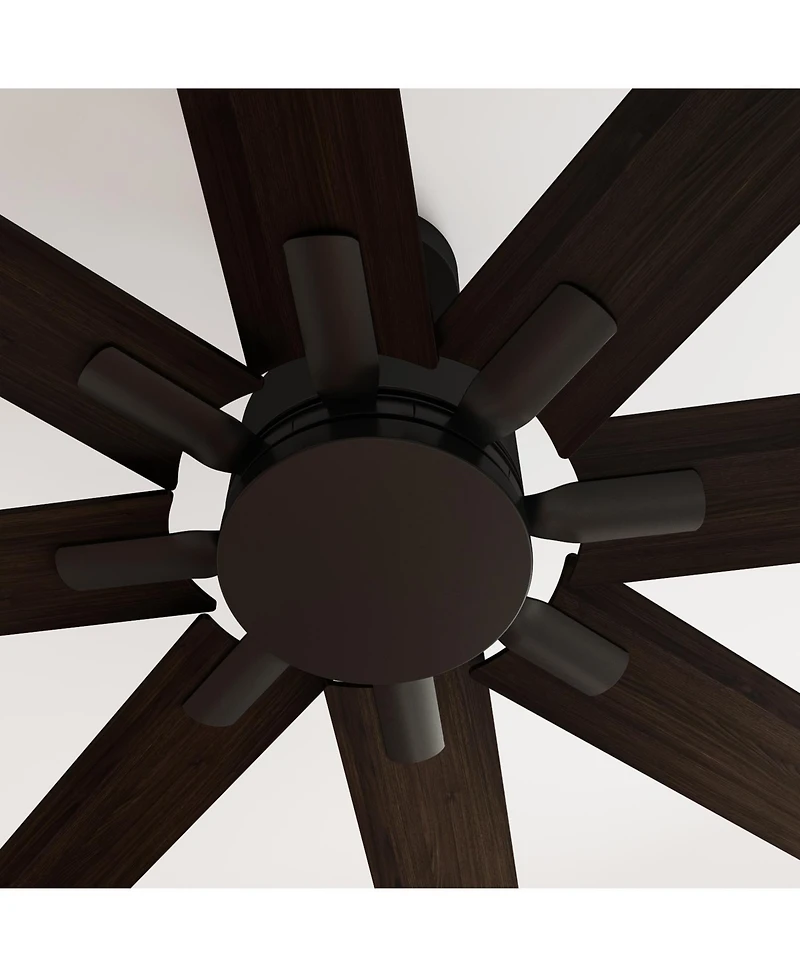 65 inch ceiling fan without light, can be used both indoors and outdoors, with remote control, reversible Dc motor, no noise, suitable for bedroom, li