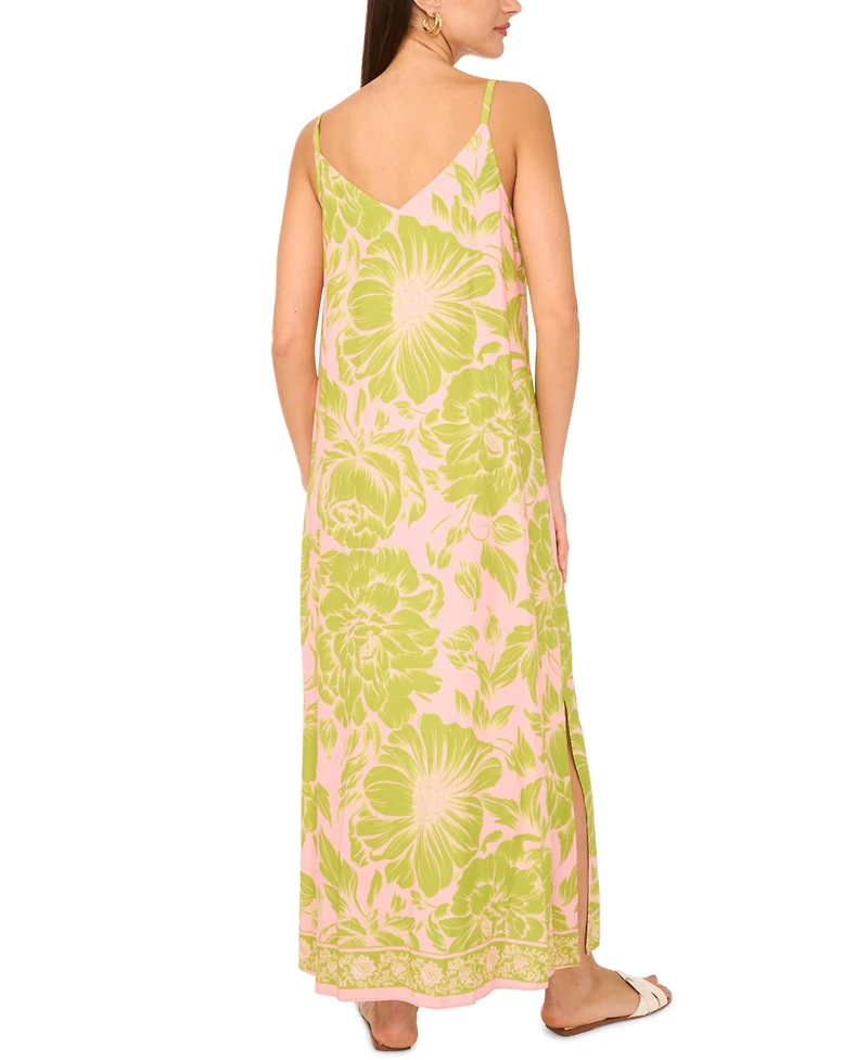 Vince Camuto Women's Floral-Print Maxi Slip Dress