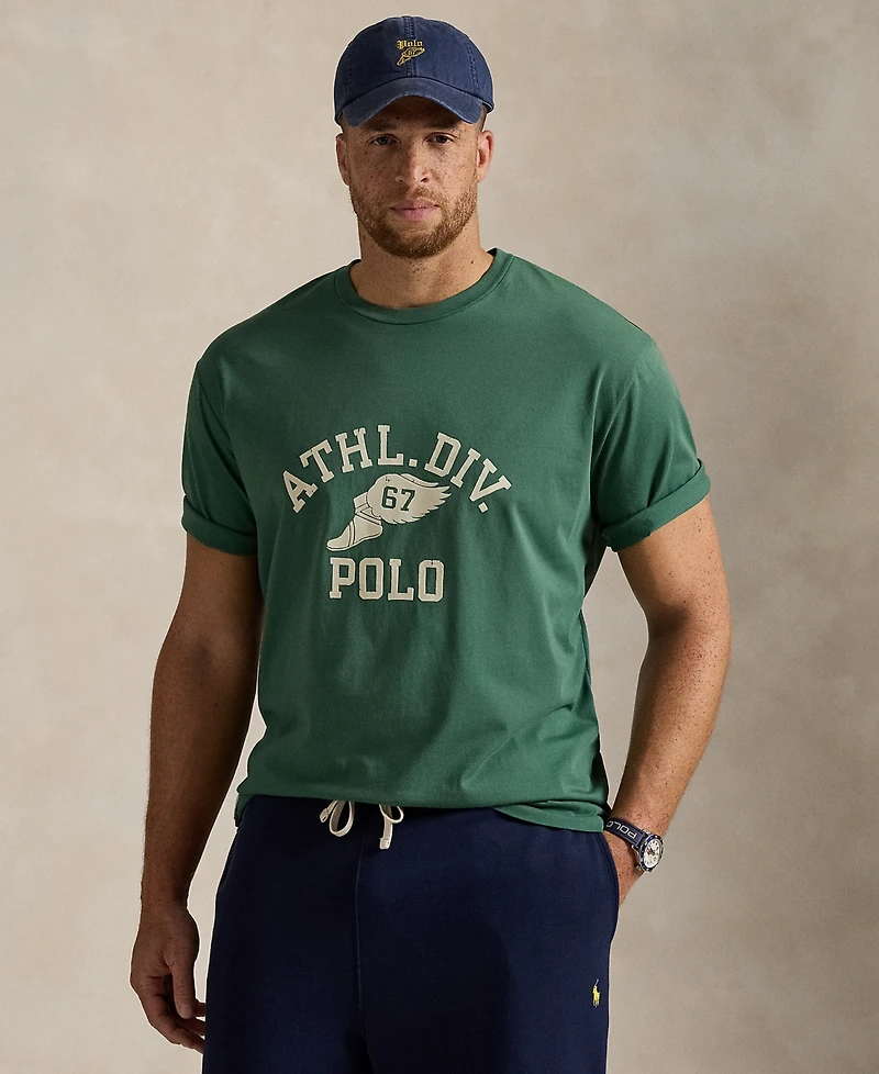 Polo Ralph Lauren Men's Big & Tall Jersey Graphic T-Shirt