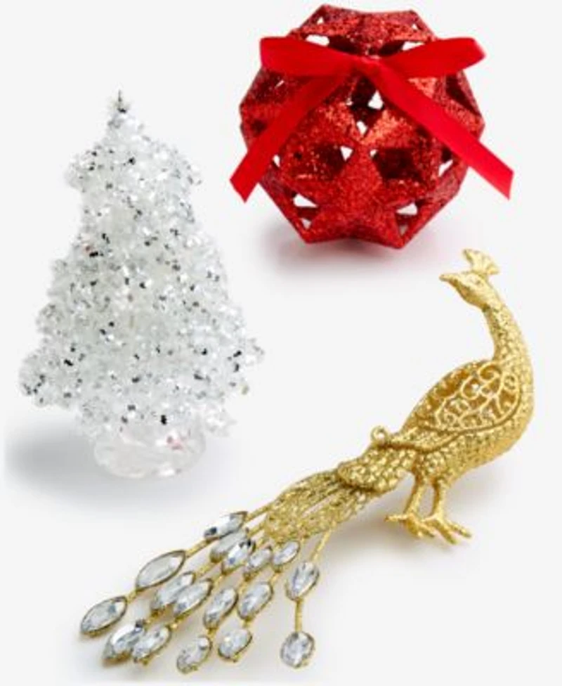 Holiday Lane Christmas Glitters Collection Created For Macys
