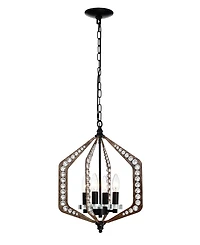 Home Accessories 14" Germana 4-Light Indoor Chandelier