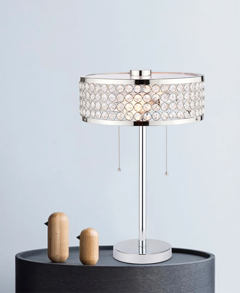 Home Accessories 12" Julianna 2-Light Indoor Table Lamp