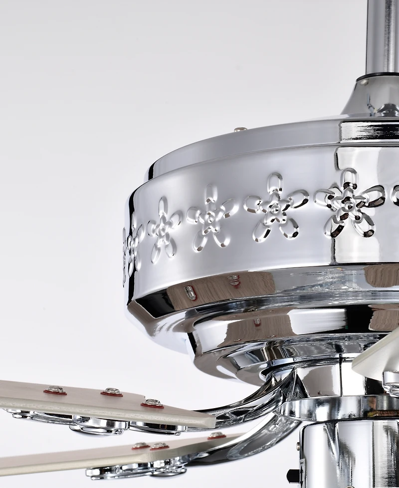 Home Accessories 52" Santana 3-Light Indoor Ceiling Fan Chandelier