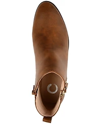 Journee Collection Women's Ellis Stacked Heel Booties