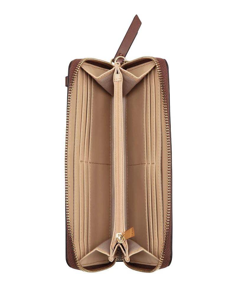 Nine West Lockup 9S Zip Around Wallet