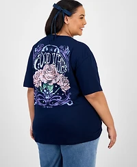 Rebellious One Trendy Plus Good Vibes T-Shirt