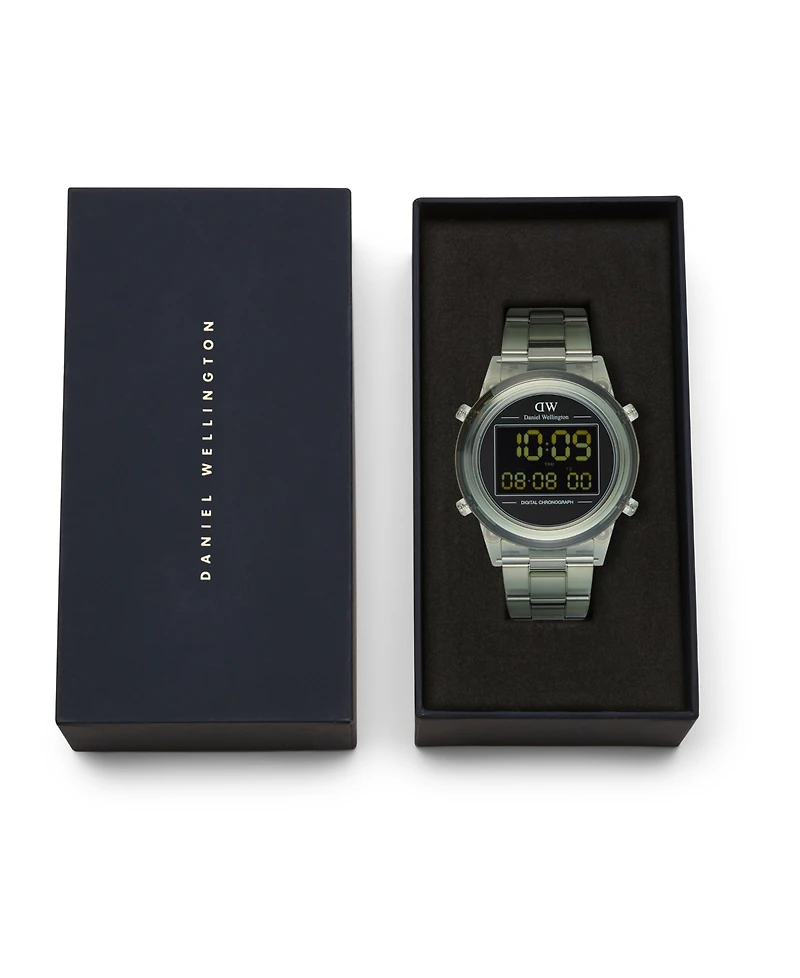 Daniel Wellington Men's Chronograph Green Plastic Watch