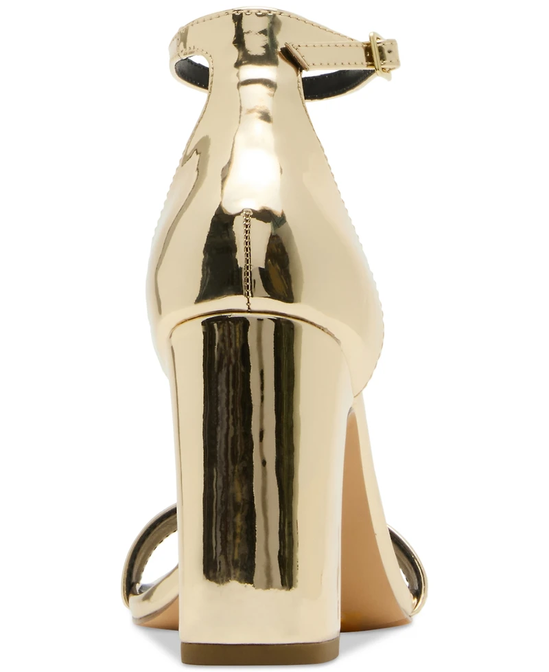Madden Girl Sasha Two-Piece Block-Heel Dress Sandals