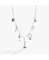 Bridal Multi Charm Necklace
