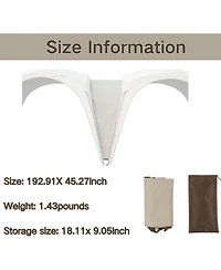 Naturehike Cloud Boundar Tent Connector — Durable 150D Oxford Fabric Connector for Joining Two Cloud Boundar Shelters