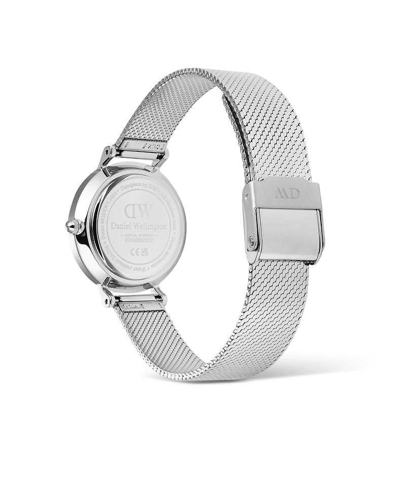 Daniel Wellington Women's Analog Silver Tone Stainless-Steel Watch, 28mm