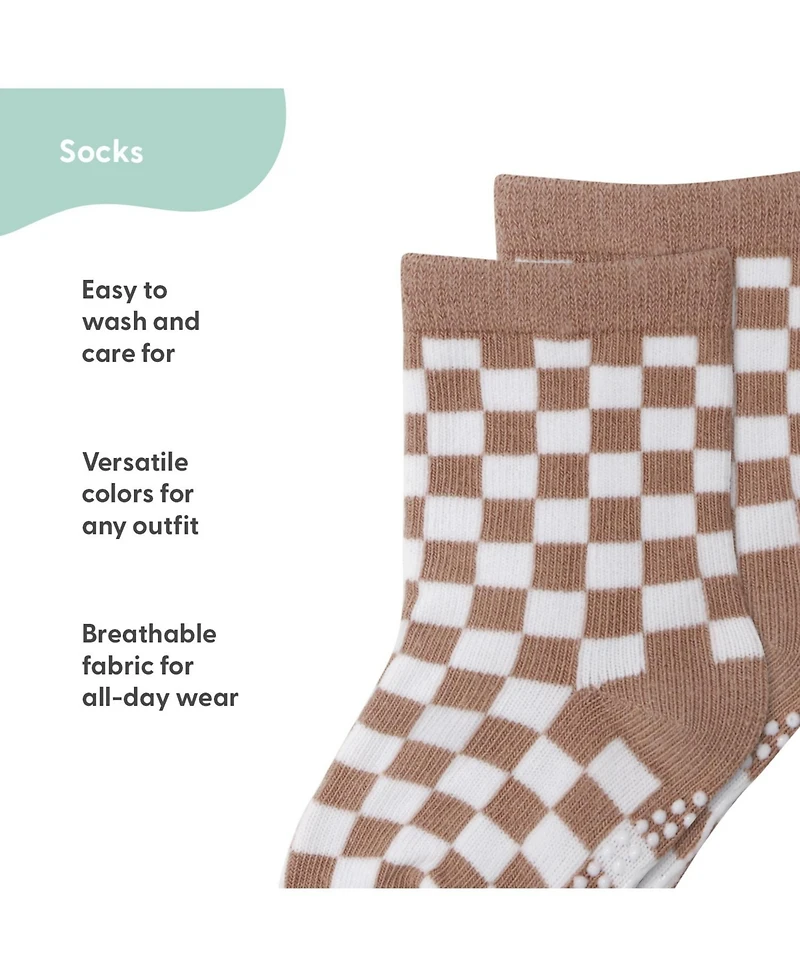 The Peanutshell Baby Boys 12pk Cotton Socks