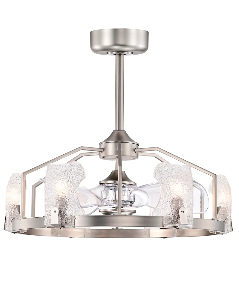 Home Accessories 28" Luciala 6-Light Indoor Ceiling Fan Chandelier