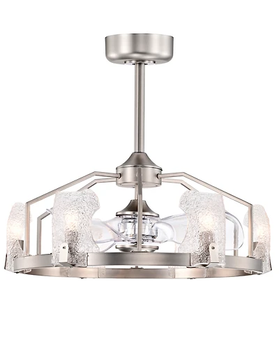 Home Accessories 28" Luciala 6-Light Indoor Ceiling Fan Chandelier