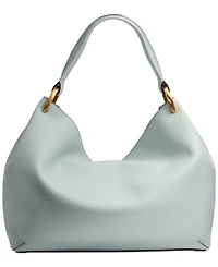 Donna Karan New York Glenwood Leather Shoulder with Tassel Detail
