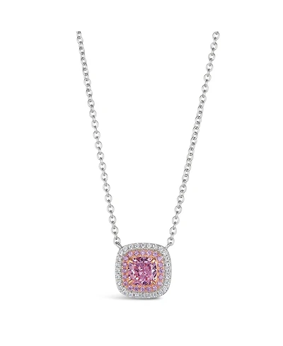 Anna Zuckerman Lucia Brilliante Necklace in Argyle Pink