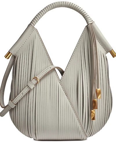 Donna Karan New York Baldwin Lasercut Micro Leather Crossbody