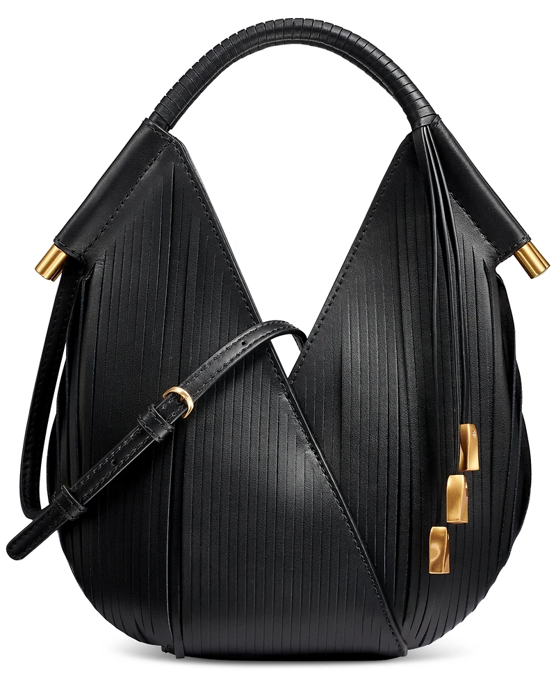 Donna Karan New York Baldwin Lasercut Micro Leather Crossbody